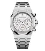 Audemars Piguet Royal Oak 26240ST.OO.1320ST.07 Chronograph White Dial
